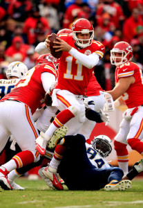 With Kansas City's offensive line struggles/questions looming large Alex Smith's mobility will have a much larger impact in 2014. With more broken pockets he'll be forced to escape and I'd imagine a lot of designed roll-out plays for the first 4 games with Donald Stephenson out.