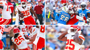 Jamaal Charles  sets Kansas City history with this touchdown to become the Chiefs franchise rushing leader in a frame by frame.