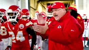 Andy Reid has his Chiefs at 7-3 which has them tied for 1st in the AFC West with the vaunted Denver Broncos. 