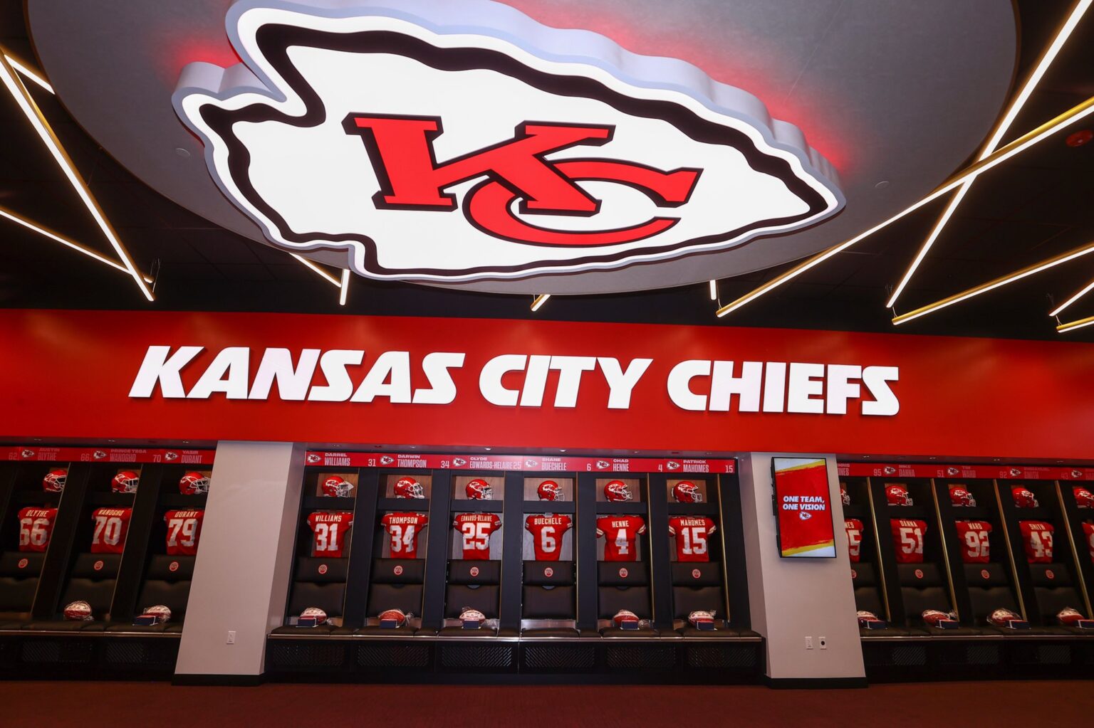 Watch: Tour Of Improved Chiefs Locker Room & Unveiling Of GEHA Field