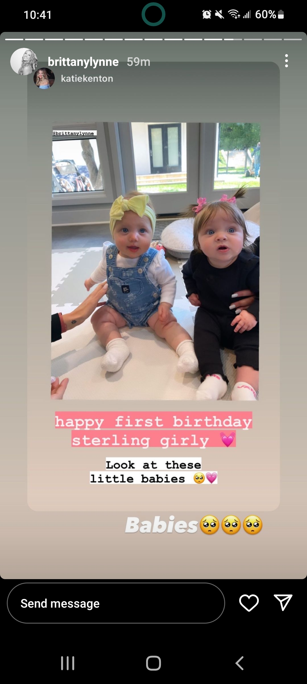 It's Sterling Mahomes' first birthday and the celebration is underway