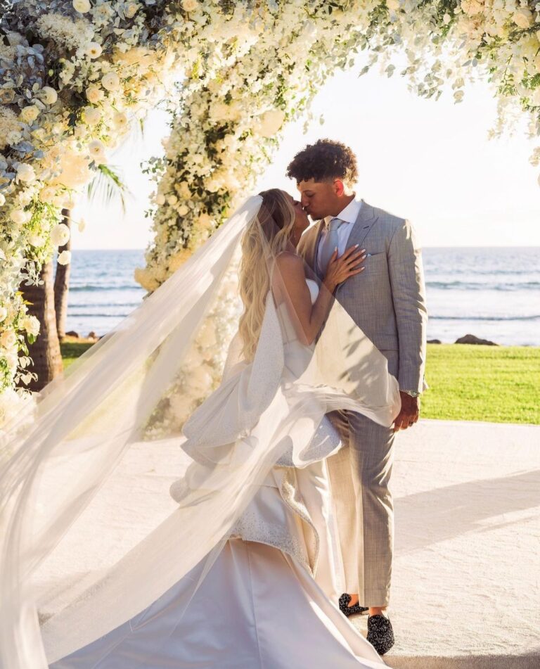 Say yes to the dress: Brittany shares stunning photos of her wedding dress