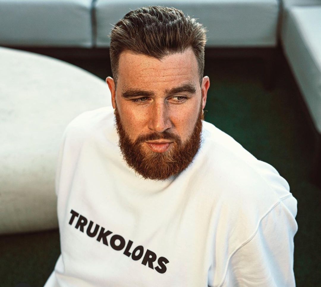 LOOK: Travis Kelce has a clothing brand, Tru Kolors (10 photos & 2 videos)