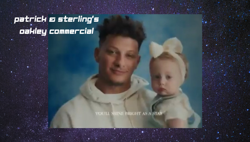 Patrick Mahomes stars in Oakley ad with daughter Sterling