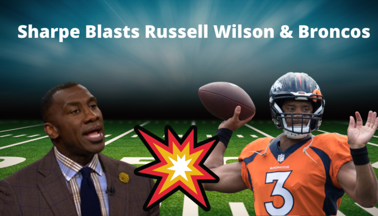 Shannon Sharpe Blasts Russell Wilson & Broncos During Putrid Thursday ...