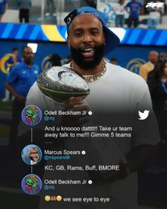 Odell Beckham Jr. agrees Chiefs among top destinations for him - Arrowhead  Pride