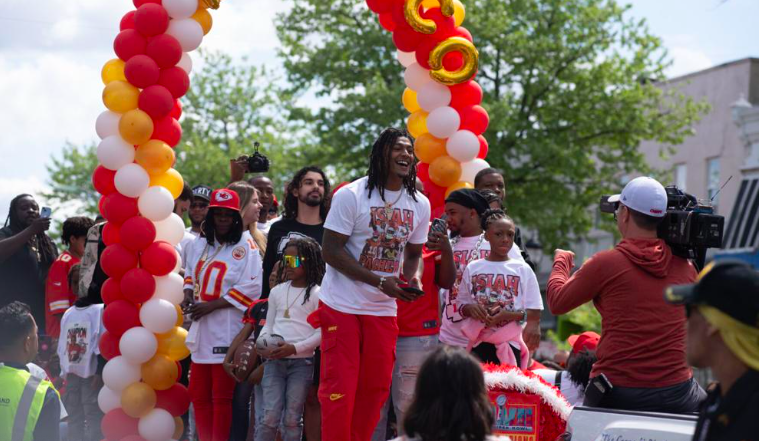 Chiefs' Isiah Pacheco honored in hometown of Vineland, New Jersey