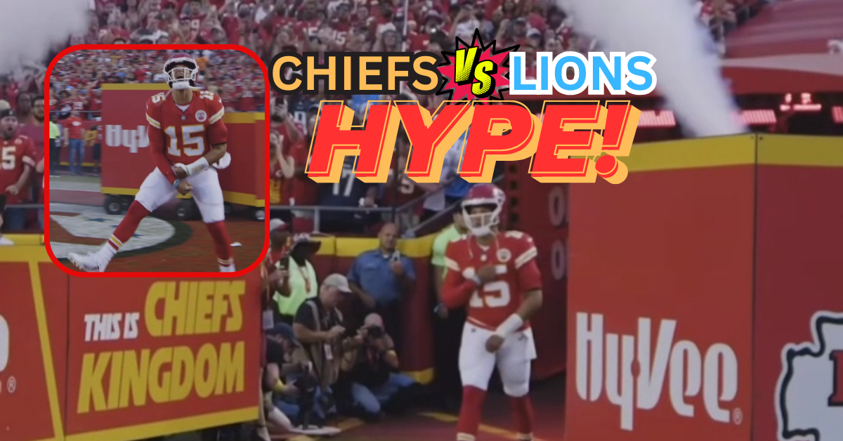 WATCH Mahomes releases Chiefs hype video ahead of Lions game