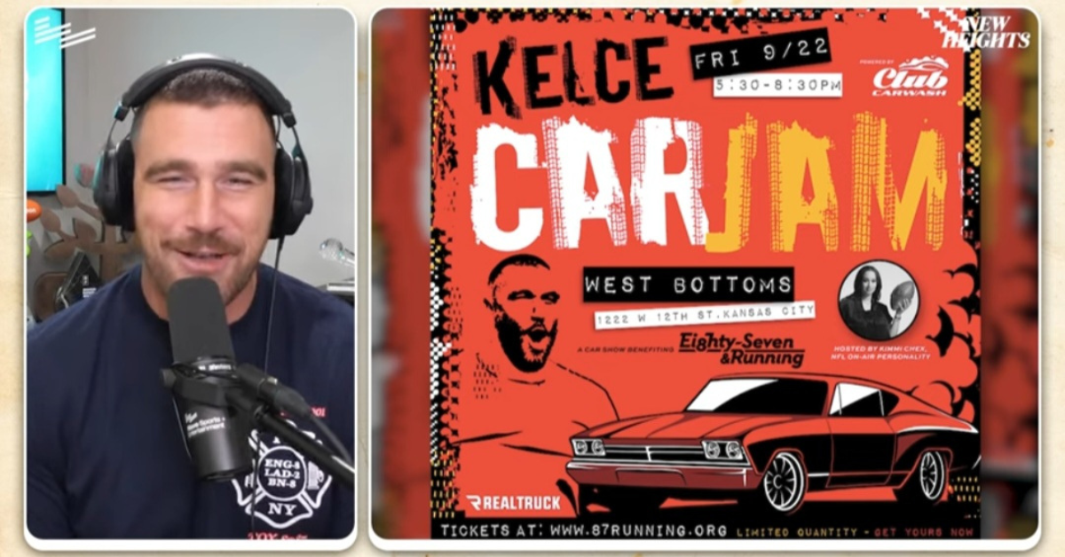 Kelce Car Jam Details on tickets & the event at the end of Sept.