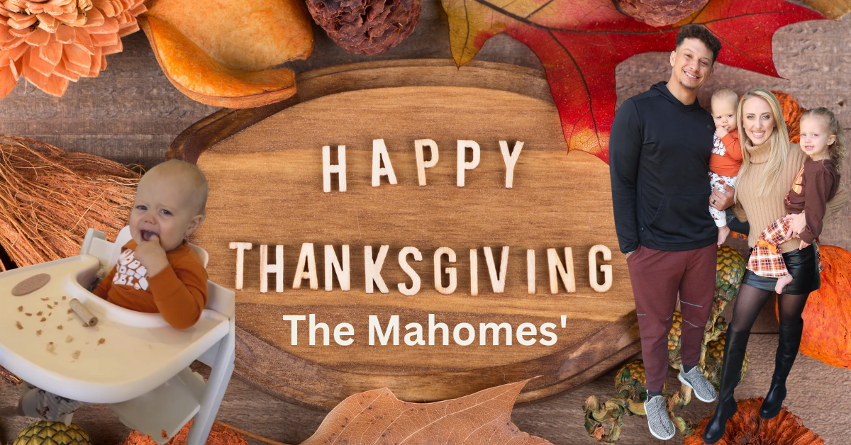 The Mahomes' Celebrate Thanksgiving (video & Photos Inside)